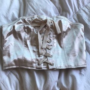 Urban Outfitters silk tube top